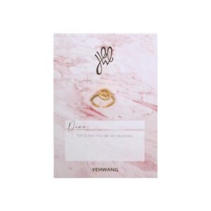 Ring - RVS - Goud - This is why you are my Valentine