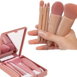 5 delige reisset make up borstels, past zo in je tas