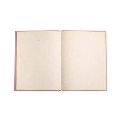 Notitie of schetsboek Maanfasen en sterren, Oud roze - Afbeelding 2