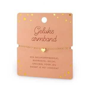 Hart armband - Geluksarmband