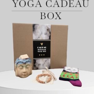 Mooie cadeau box Yoga met prachtige producten.