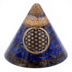 Orgonite kegel, Lapis Bloem des Levens