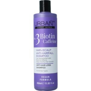 Urban Care Expert hair & hoofdhuid shampoo Biotine & Caffeine 350 ml