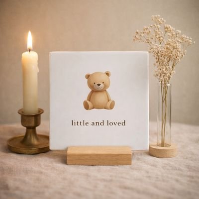 Tegeltje van Keramiek, Little and Loved - Afbeelding 4
