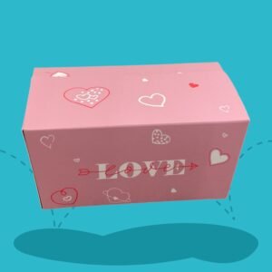 Kleine "LOVE" cadeau box - 14x8x7 cm